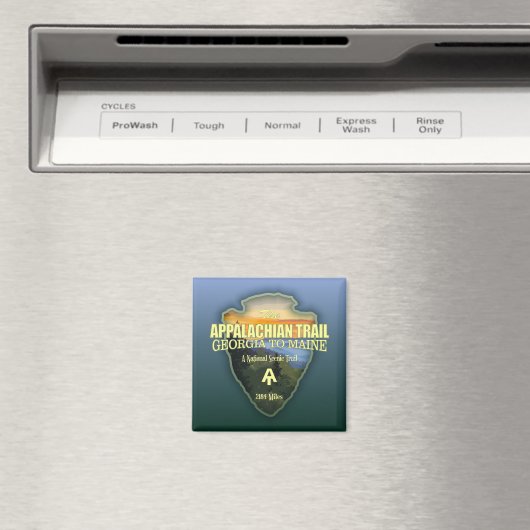 Appalachen-Pfad (Pfeilspitzen) Magnet (In Situ (Geschirrspüler))