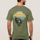 Appalachen-Pfad (Pfeilspitzen) T-Shirt (Rückseite)