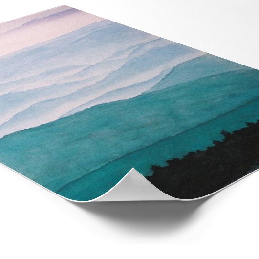 Appalachen Poster (Ecke)