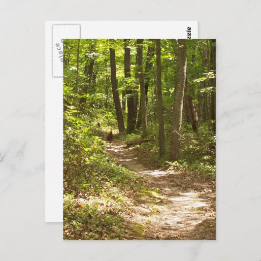 Appalachen Postkarte (Vorne/Hinten)