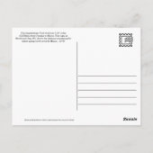 Appalachen-Postkarte Postkarte (Rückseite)