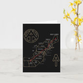 Appalachen Wanderkarte Karte (Gelbe Blume)