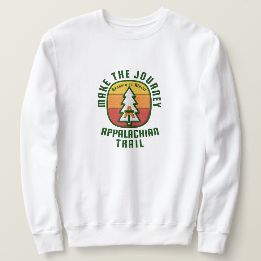 Appalachen-Weg macht die Reise Sweatshirt (Design vorne)