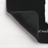 Appalachen-Weg Weiße Blaze-Pfade geteilt Mousepad (Ecke)