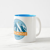 Appalachen Zweifarbige Tasse (VorderseiteRechts)