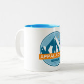 Appalachen Zweifarbige Tasse (Vorderseite Links)