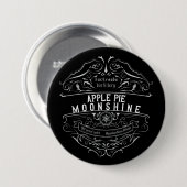 Appalachia Moonshine-Etikett Button (Vorne & Hinten)