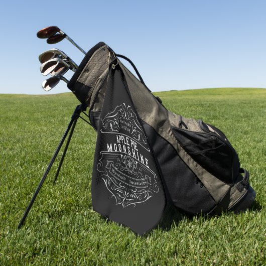 Appalachia Moonshine-Etikett Golfhandtuch (Gras)