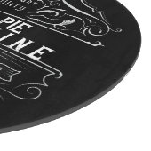 Appalachia Moonshine-Etikett Schneidebrett (Ecke)