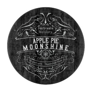 Appalachia Moonshine-Etikett Schneidebrett