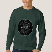 Appalachia Moonshine-Etikett Sweatshirt (Vorderseite)
