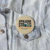 Appalachia Stark Gebirge Außenbereich Wandern NC Button (Beispiel)