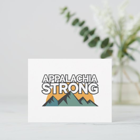 Appalachia Stark Postkarte (Stehend Vorderseite)