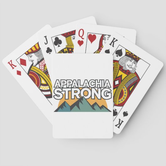 Appalachia Stark Spielkarten (Rückseite)