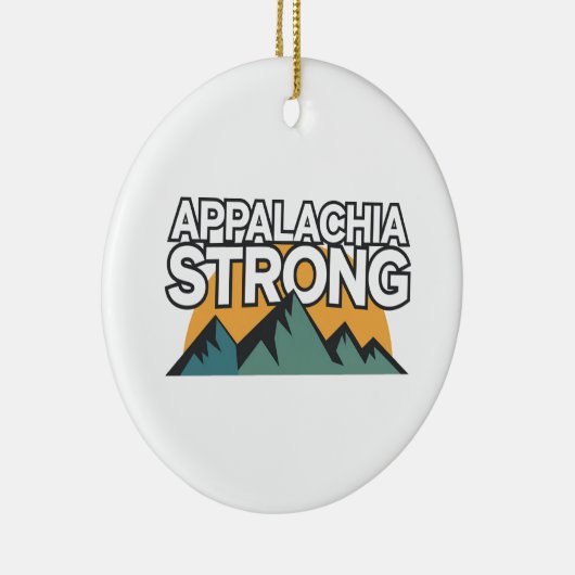Appalachia Strong Keramik Ornament (Rechts)