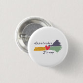 Appalachia Strong NC Mountains Button (Vorne & Hinten)