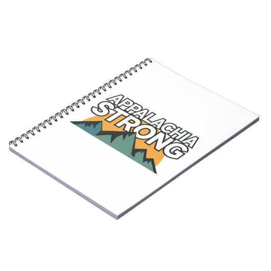 Appalachia Strong Notizblock (Linke Seite)