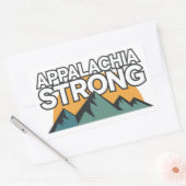 Appalachia Strong Rechteckiger Aufkleber (Umschlag)