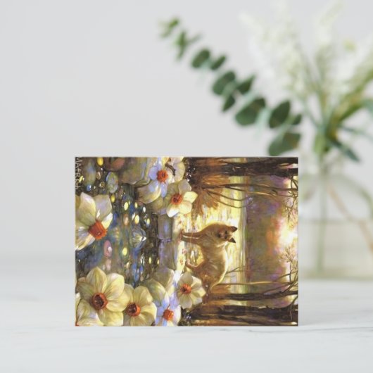 Appalachian Animals Postkarte (Stehend Vorderseite)