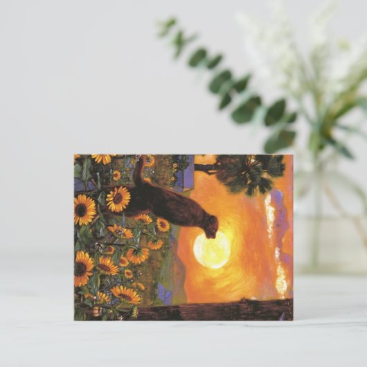 Appalachian Animals Postkarte (Stehend Vorderseite)