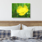 Appalachian Buttercup Canvas Print Leinwanddruck (Insitu (Schlafzimmer))