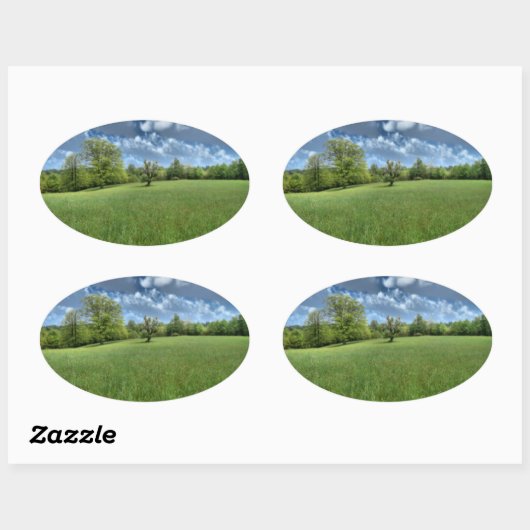 Appalachian Green Stickers (Blatt)