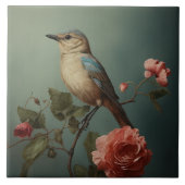 Appalachian Morning Bird Fliese (Vorderseite)