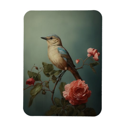 Appalachian Morning Bird Magnet (Vertikal)