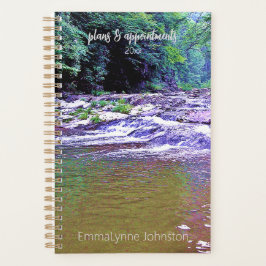 Appalachian Mountain Creek Custom Weekly Monthly Planer