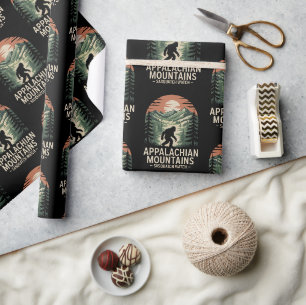 Appalachian Mountain Sasquatch Watch Verpackung Geschenkpapier