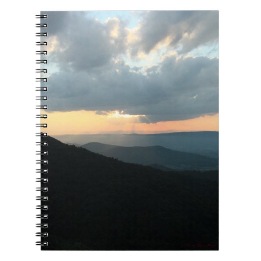 Appalachian Mountains #3171 Notebook Notizblock (Vorderseite)
