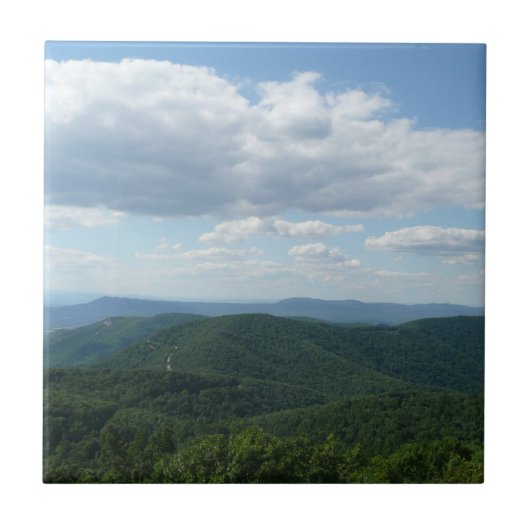 Appalachian Mountains I Shenandoah Fliese (Vorderseite)
