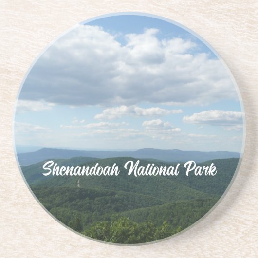Appalachian Mountains I Shenandoah Getränkeuntersetzer (Vorne)