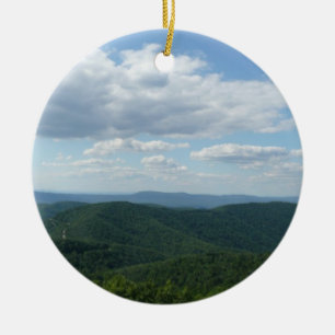 Appalachian Mountains I Shenandoah Keramik Ornament