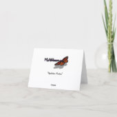 Appalachian Mountains II Shenandoah Dankeskarte (Rückseite)