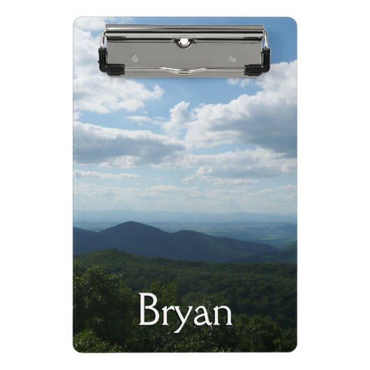 Appalachian Mountains II Shenandoah Mini Klemmbrett (Vorderseite)