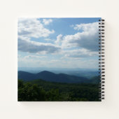 Appalachian Mountains II Shenandoah Notizblock (Rückseite)