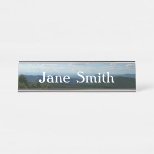 Appalachian Mountains II Shenandoah Schreibtischnamensplakette