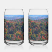 Appalachian Mountains im Herbst Dosenglas (Rückseite)