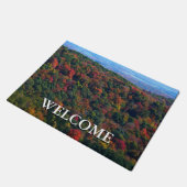 Appalachian Mountains im Herbst Fußmatte (Schrägansicht)