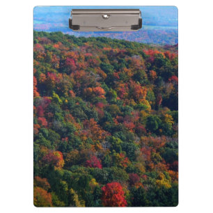 Appalachian Mountains im Herbst Klemmbrett