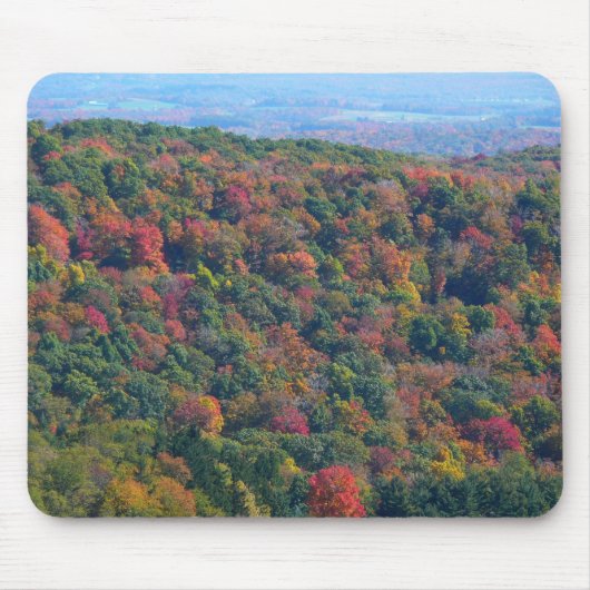 Appalachian Mountains im Herbst Mousepad (Vorne)