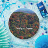 Appalachian Mountains im Herbst Pappteller (Party)