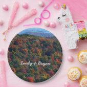 Appalachian Mountains im Herbst Pappteller (Party)