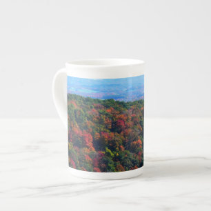 Appalachian Mountains im Herbst Porzellantasse
