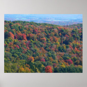Appalachian Mountains im Herbst Poster