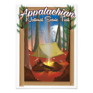 Appalachian National Scenic Trail Fotodruck