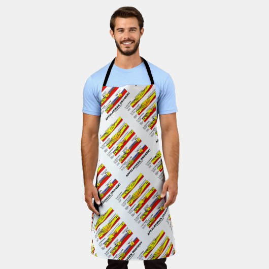 Appalachian Orogeny Mountain Gebäude über die Zeit Schürze (Getragen)