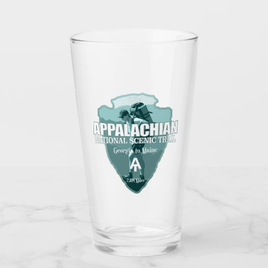 Appalachian Trail (arrowhead T) Glas (Vorderseite)