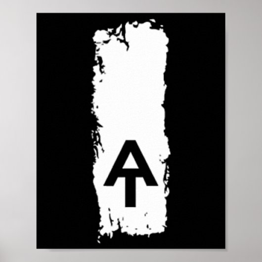 Appalachian Trail Blaze Taschen-Patch Poster (Vorne)